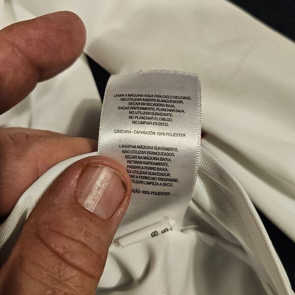 Columbia Mens Size 2XL Fishing Long Sleeve PFG White Crew Neck American Flag - Picture 6 of 7